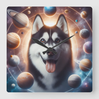 Um PET no espaço Fyrkantig Klocka