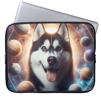 Um PET no espaço Laptop Fodral