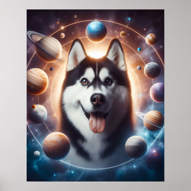 Um PET no espaço Poster (Framsidan)
