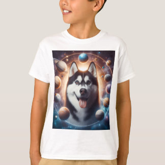 Um PET no espaço T Shirt