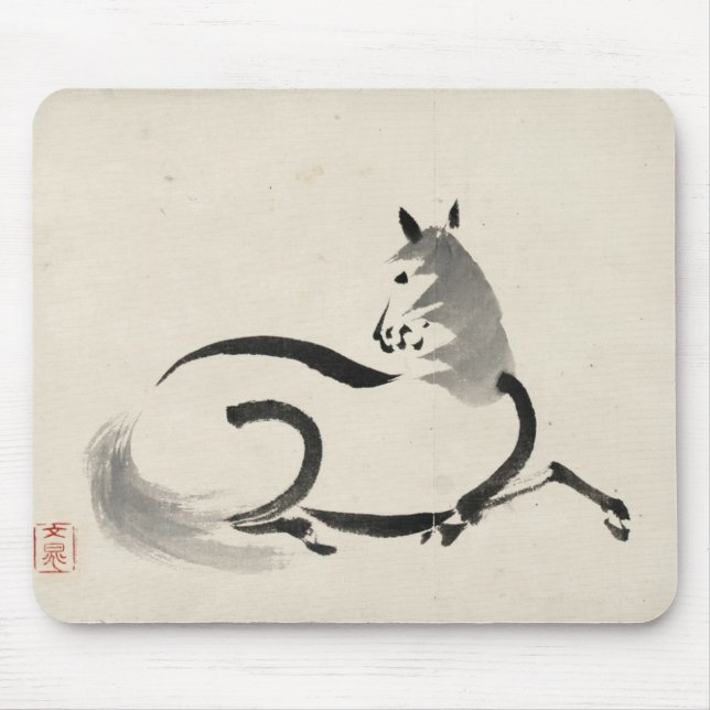 Uma eller häst musmatta (Framsidan)