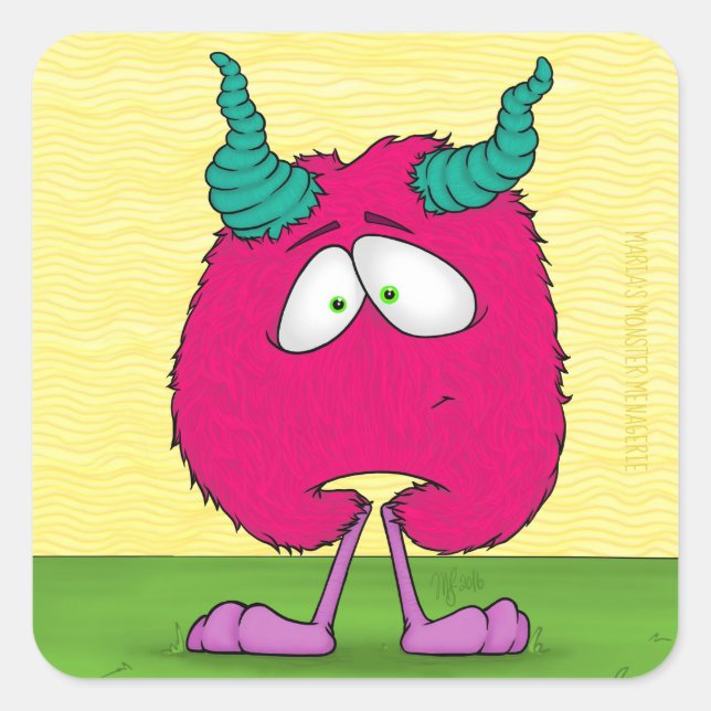 Uma, klistermärke (Framsida)