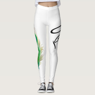 Uma linda calça personalizada leggings