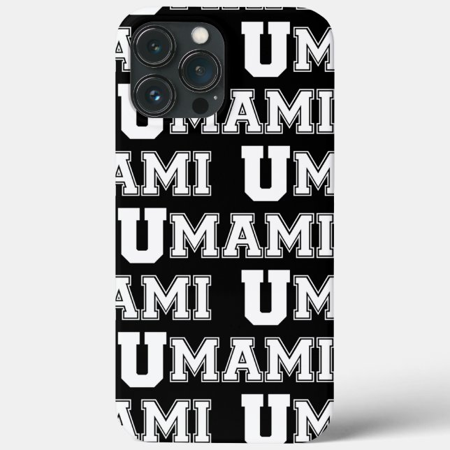 UMAMI COLLEGE Fodral-Mate iphone case (Baksida)