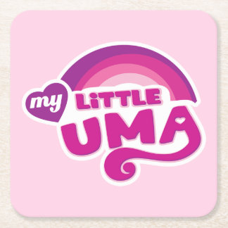 UmaMusume: Min lilla Uma Underlägg Papper Kvadrat