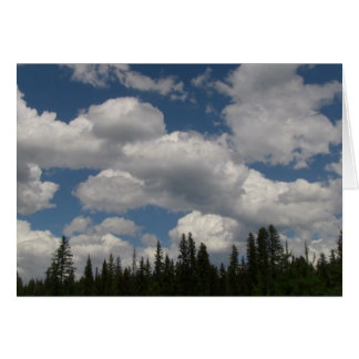 Umatilla Oregon liggande Skyscape Waterscape Hälsningskort