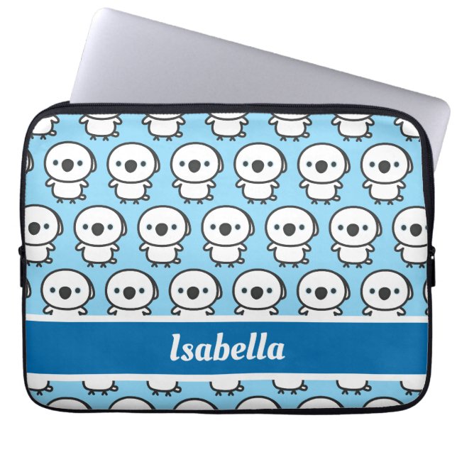 Umbrella Cockatoo Laptop Fodral (Framsidan)