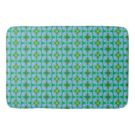 Umbrella Flowers Bath Mat Badrumsmatta