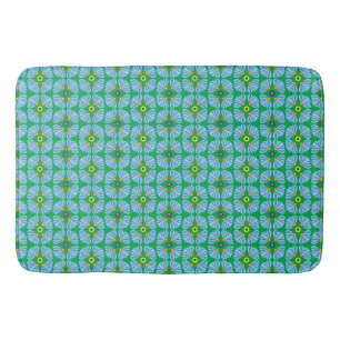 Umbrella Flowers Bath Mat Badrumsmatta