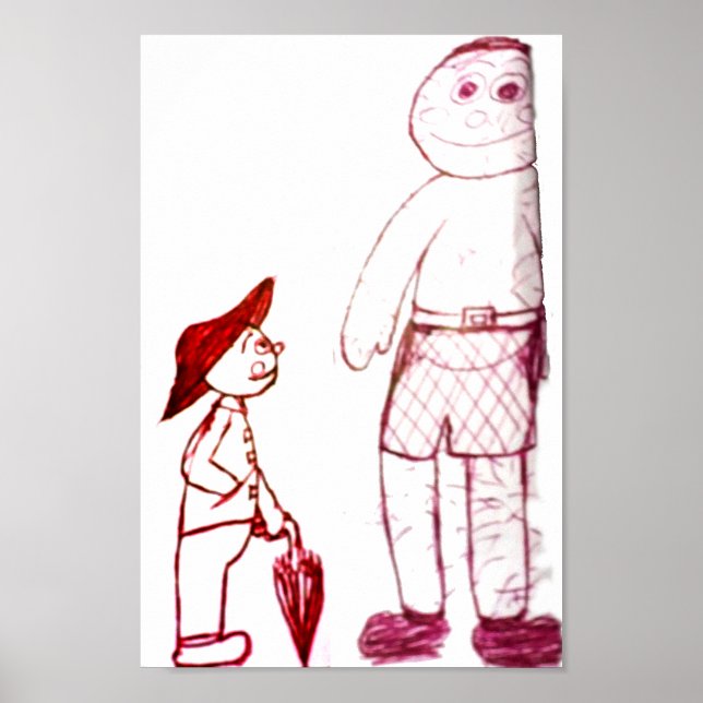 Umbrella och hans vän poster (Framsidan)