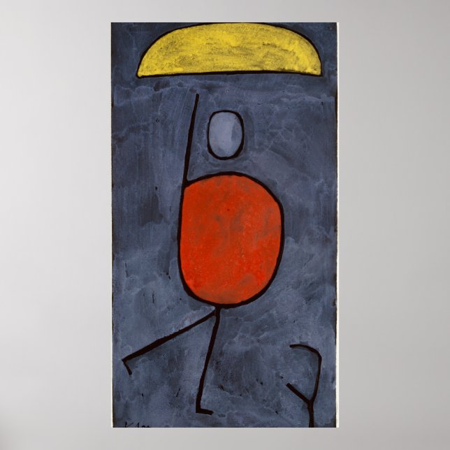 Umbrella -Paul Klee Art Poster (Framsidan)