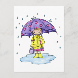 Umbrella Sweets Vykort