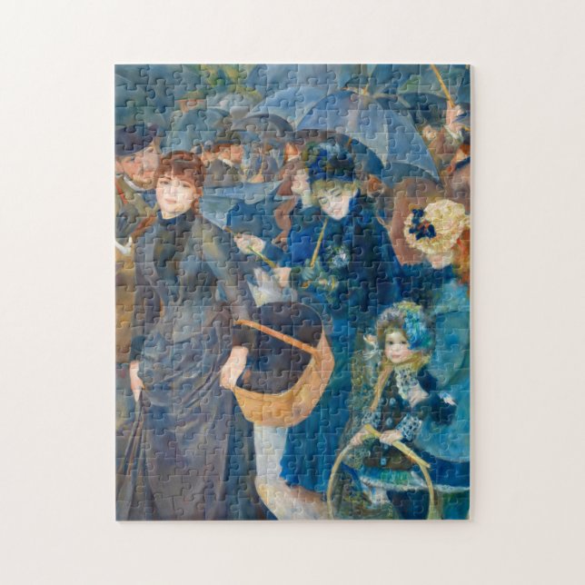 Umbrellas, 1881-1886, Pierre-Auguste Renoir Pussel (Vertikal)