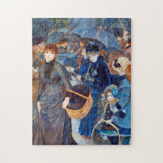 Umbrellas av Pierre-Auguste Renoir Pussel (Vertikal)