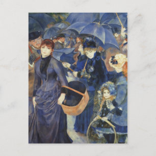 Umbrellas av Renoir Vykort