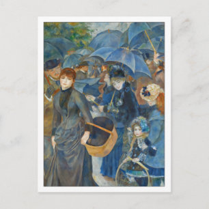Umbrellas av Renoir Vykort