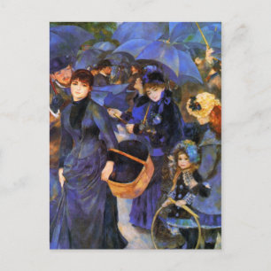 Umbrellas av Renoir Vykort