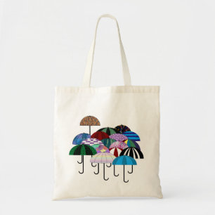 Umbrellas Tote Bag Tygkasse