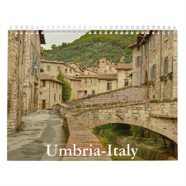 Umbrien-Italien-kalender Kalender (Omslag)