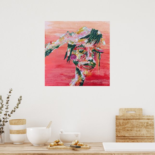 umburn öga gråter poster (Kök)