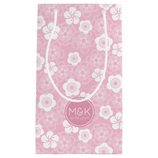 UME | Japansk plum Mönster Personlig GIft-säck (Framsidan)