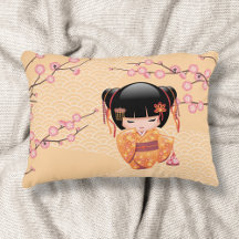 Ume Kokeshi Docka - Japansk Geisha-flicka i päronf