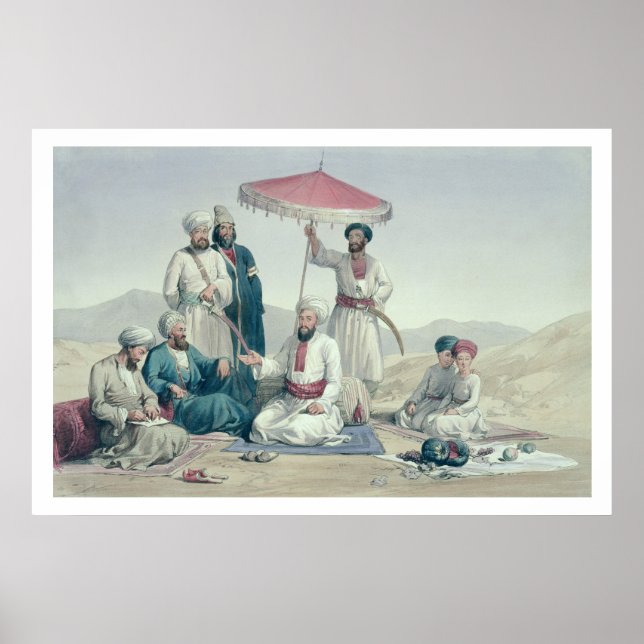 Umeer Dost Mohammed Khan från "Characters and Cos" Poster (Framsidan)