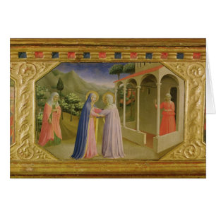 Umgänge från predellaAnnunciation Hälsningskort