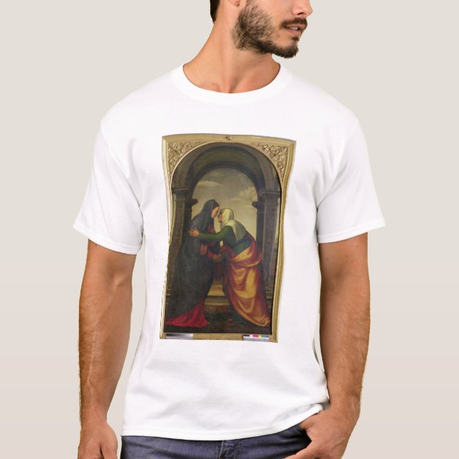 Umgänget av St. Elizabeth till den jungfruliga T-shirt (Framsida)