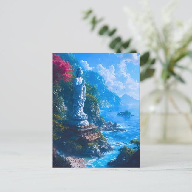 Umi no Hotoke The Buddha of the Sea Vykort (Stående Fram)