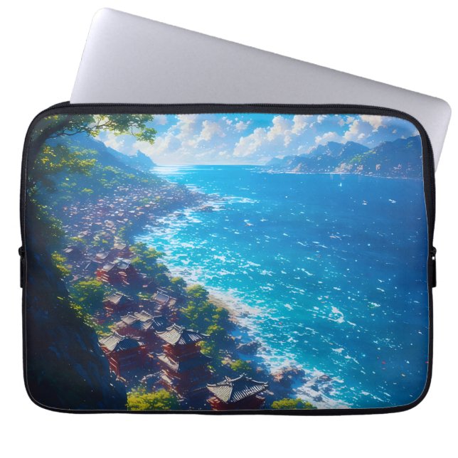 Umi no Yume “Dröm om havet” Laptop Fodral (Framsidan)
