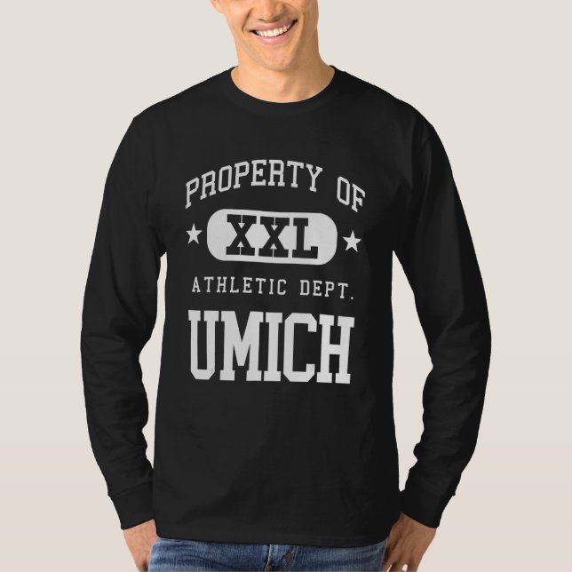 UMich XXL Athletic School Property T Shirt (Framsida)