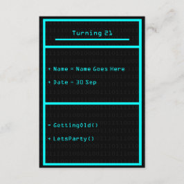 UML klassificerar programmerarepartyinbjudan Inbjudningar