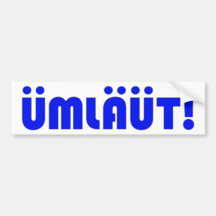 UMLAUT! Bildekaler