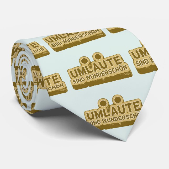 Umlaute sind wunderschön Geman Language UMLAUT Slips (Rullad)