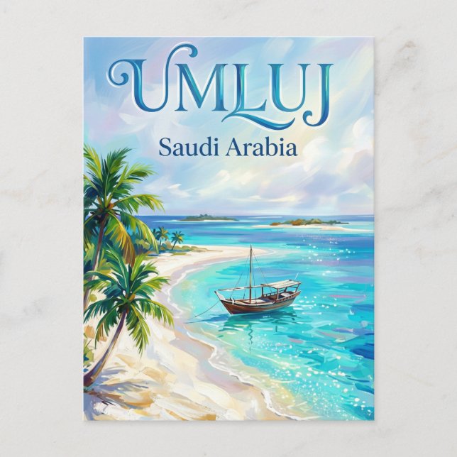 Umluj Saudiarabien Vykort (Framsida)