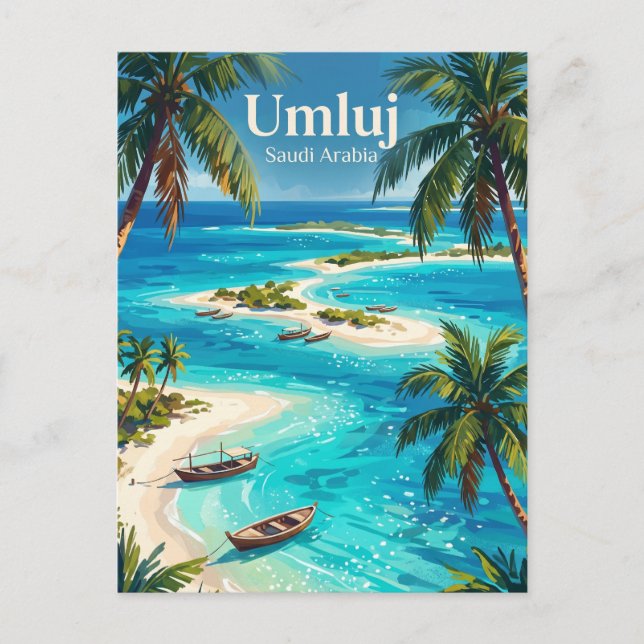 Umluj Saudiarabien Vykort (Framsida)
