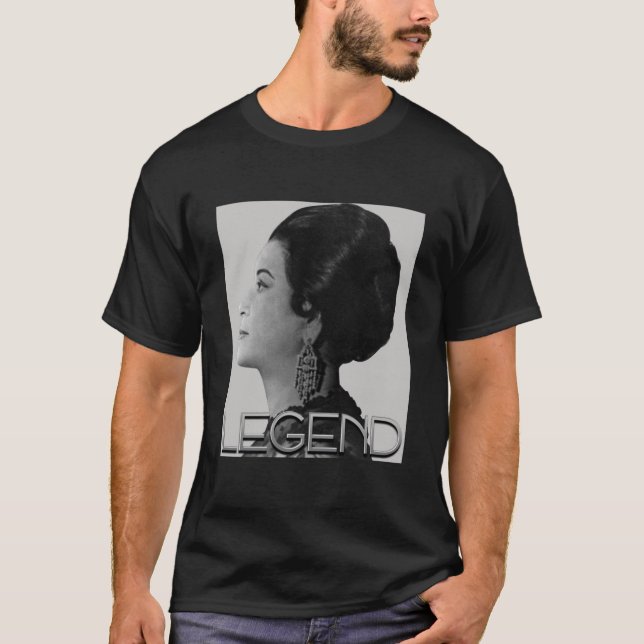 Umm Kulthum Essential T Shirt (Framsida)