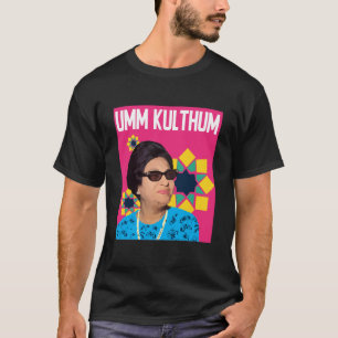 Umm Kulthum Pop Art Passande Scoop T Shirt