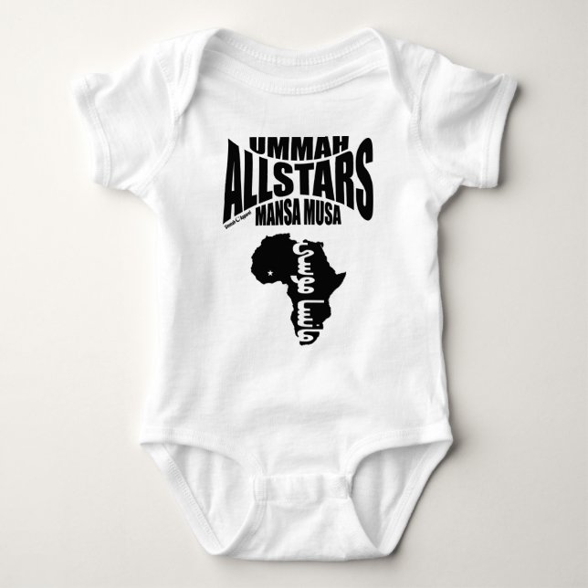 Ummah Allstars Mansa Musa T Shirt (Framsida)