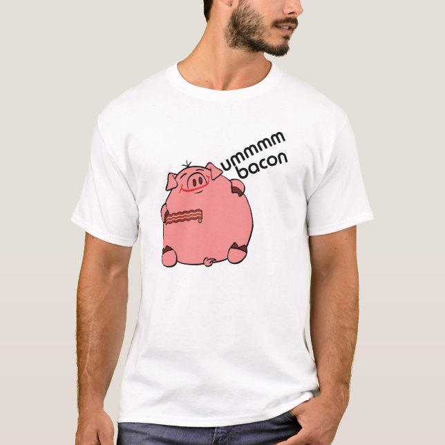 Ummmm bacon! tee (Framsida)