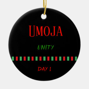 Umoja - Kwanzaa dag 1 Ornament