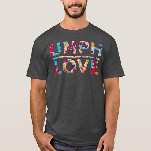 Umph Love Rock Bandie Dye vän T Shirt (Framsida)