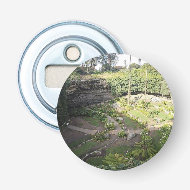 Umpherston Sinkhole Gömt Sanctuary Flasköppnare (Framsidan)