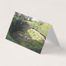 Umpherston Sinkhole Gömt Sanctuary Greeting Card
