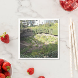 Umpherston Sinkhole Gömt Sanctuary Pappersservett