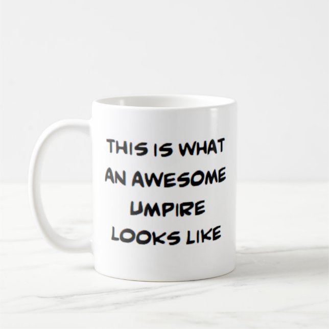 umpire fantastisk kaffemugg (Vänster)