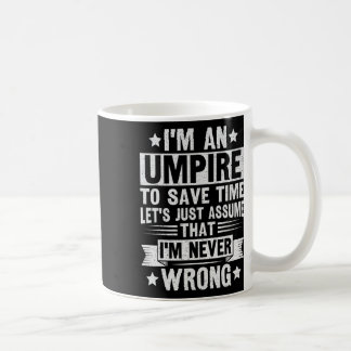 Umpire Funny Sketll Design For An Umpire  Kaffemugg