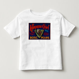 Umpqua högsta Pearlåda LabelSutherlin, ELLER T Shirt