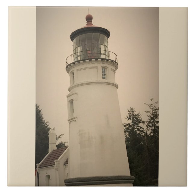 Umpqua River Lighthouse, ELLER Kakelplatta (Framsidan)